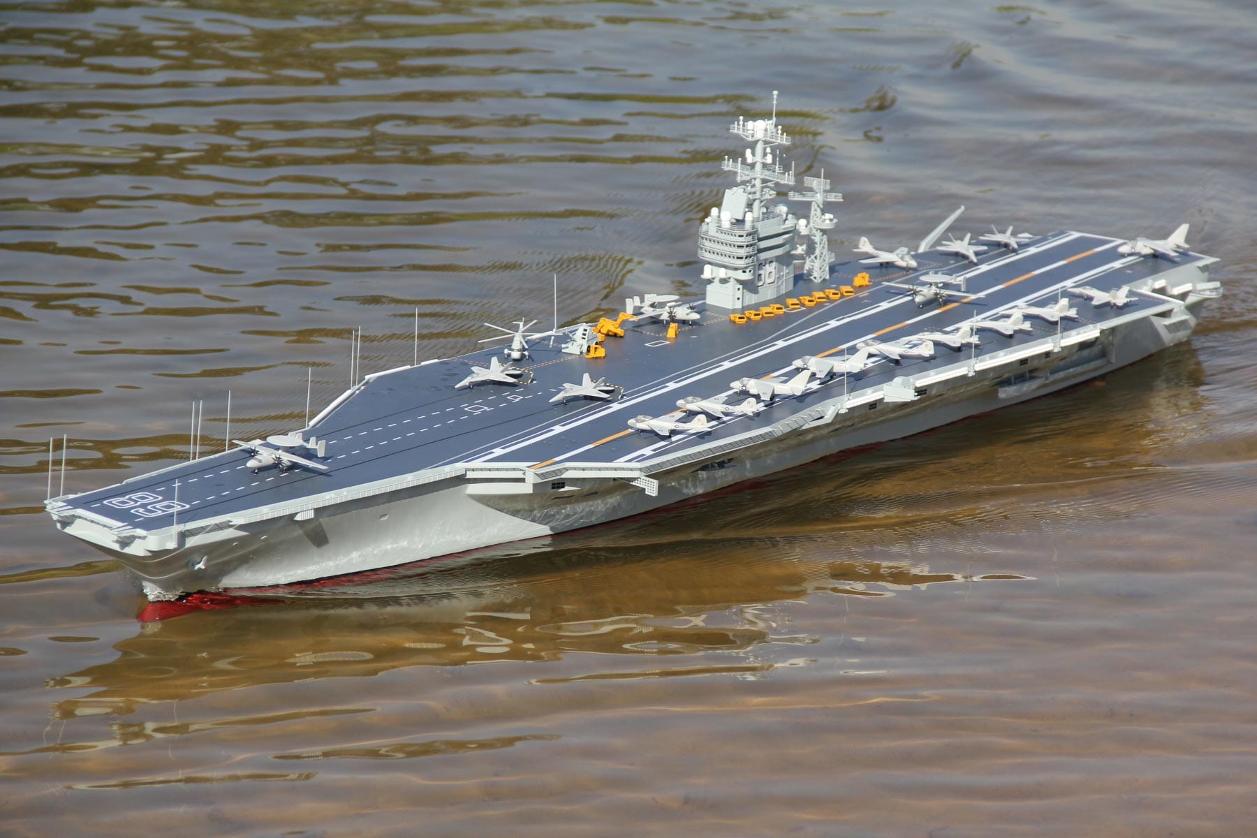 Bancroft USS Nimitz 1 200 Scale 1700mm 67 USA Aircraft Carrier RTR BNC1015 003 Motion RC Europe