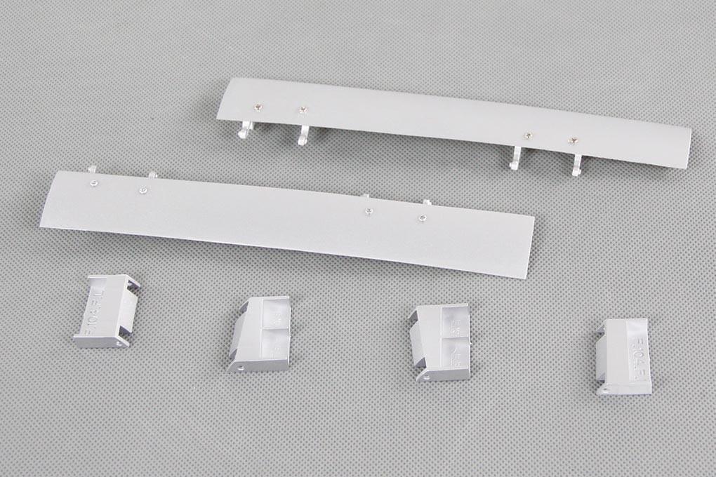 Freewing 90mm F-104 Nose Gear Doors - Silver [FJ31011095] Motion RC Europe