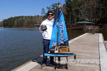 Load image into Gallery viewer, Bancroft Focus V3 Blue 995mm (39.2&quot;) Sailboat - RTR BNC1047-003
