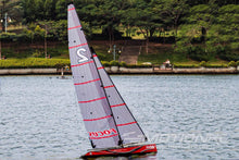 Load image into Gallery viewer, Bancroft Focus V3 Red 995mm (39.2&quot;) Sailboat - RTR BNC1047-002
