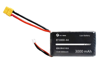 Fly Wing 3000mAh 4S 14.8V LiPo Battery with XT60 Connector