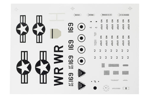 Freewing 64mm EDF A-10 Thunderbolt II V2 Decal Sheet FJ1062107