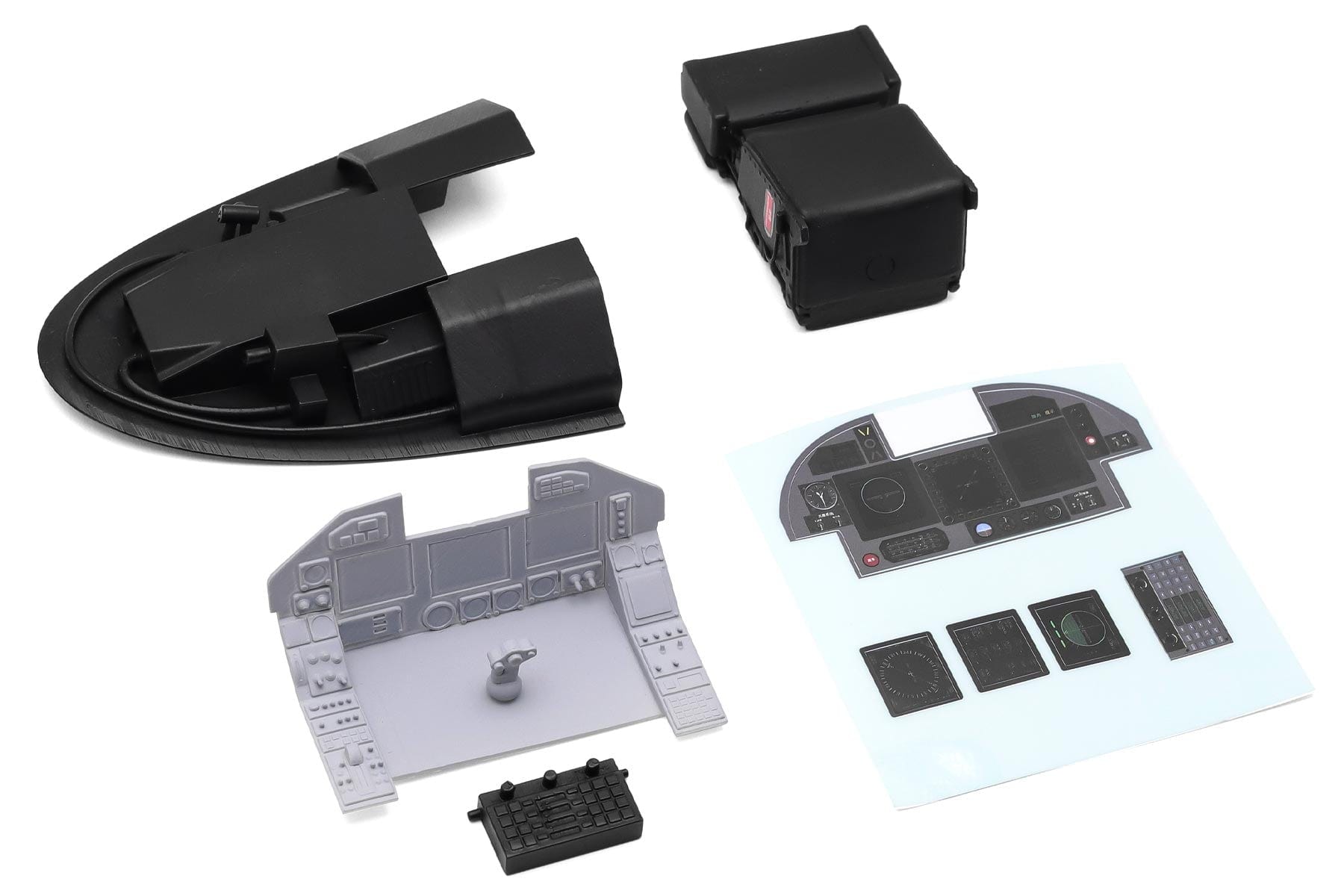 Freewing 90mm EDF PLAAF J-10A 3D Parts for Cockpit FJ321110923