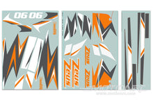 Load image into Gallery viewer, Freewing 90mm EDF Zeus Decal Set - Orange FJ3201207
