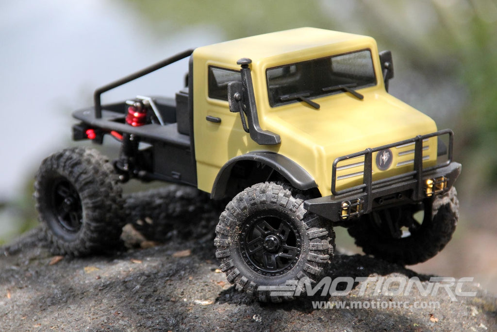 Hobby Plus-Furitek CR18P Matte Sand 2024 T-Hunter 1/18 Scale 4WD Brushless Mini Crawler - RTR HBP1810419