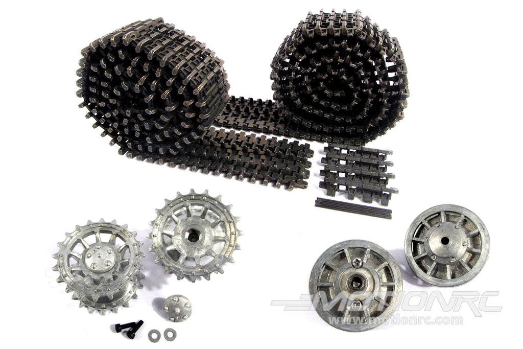 Mato 1/16 Scale German Tiger I Metal Tracks and Ball Bearing Wheel Set MATMT001