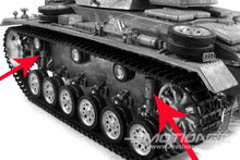 Load image into Gallery viewer, Mato 1/16 Scale Panzer III Metal Shock Absorber Set (4) MATMT142
