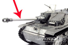 Load image into Gallery viewer, Mato 1/16 Scale Stug III Metal Tank Barrel (Recoil) MATMT140
