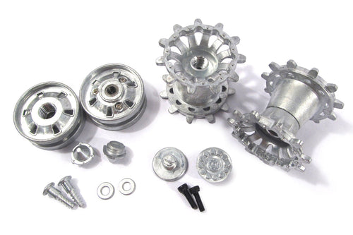 Mato 1/16 Scale UK Challenger II Metal Sprockets and Ball Bearing Idler Wheels Set MATMT203