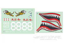 Load image into Gallery viewer, Nexa 1570mm P-40 Warhawk Decal Set NXA1009-106
