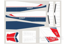 Lade das Bild in den Galerie-Viewer, Nexa 1720mm CE-172 Skyhawk Covering Set - Fuselage and Tail NXA1069-107
