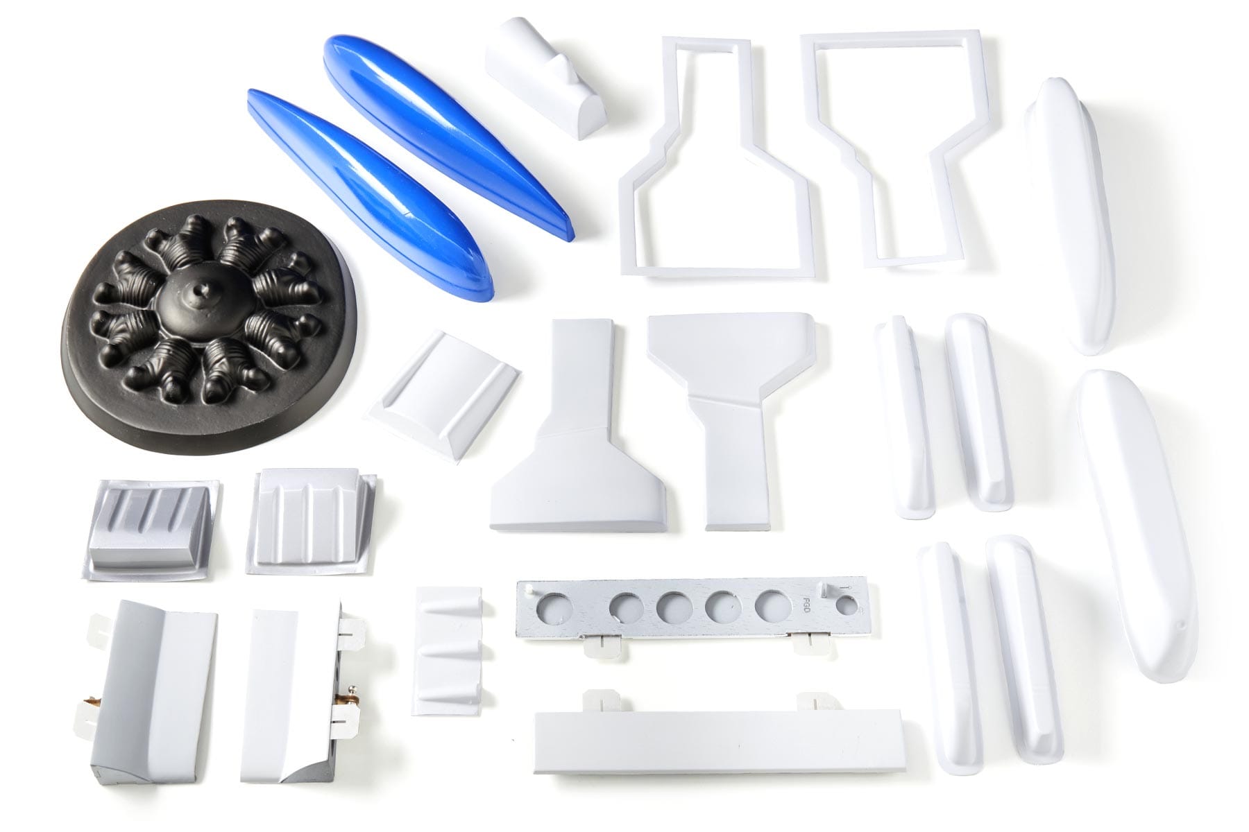 Nexa 1770mm T-28 Trojan Red and White Plastic Parts Set NXA1056-106