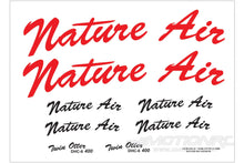 Lade das Bild in den Galerie-Viewer, Nexa 1870mm DHC-6 Twin Otter Nature Air Decal Set NXA1004-206
