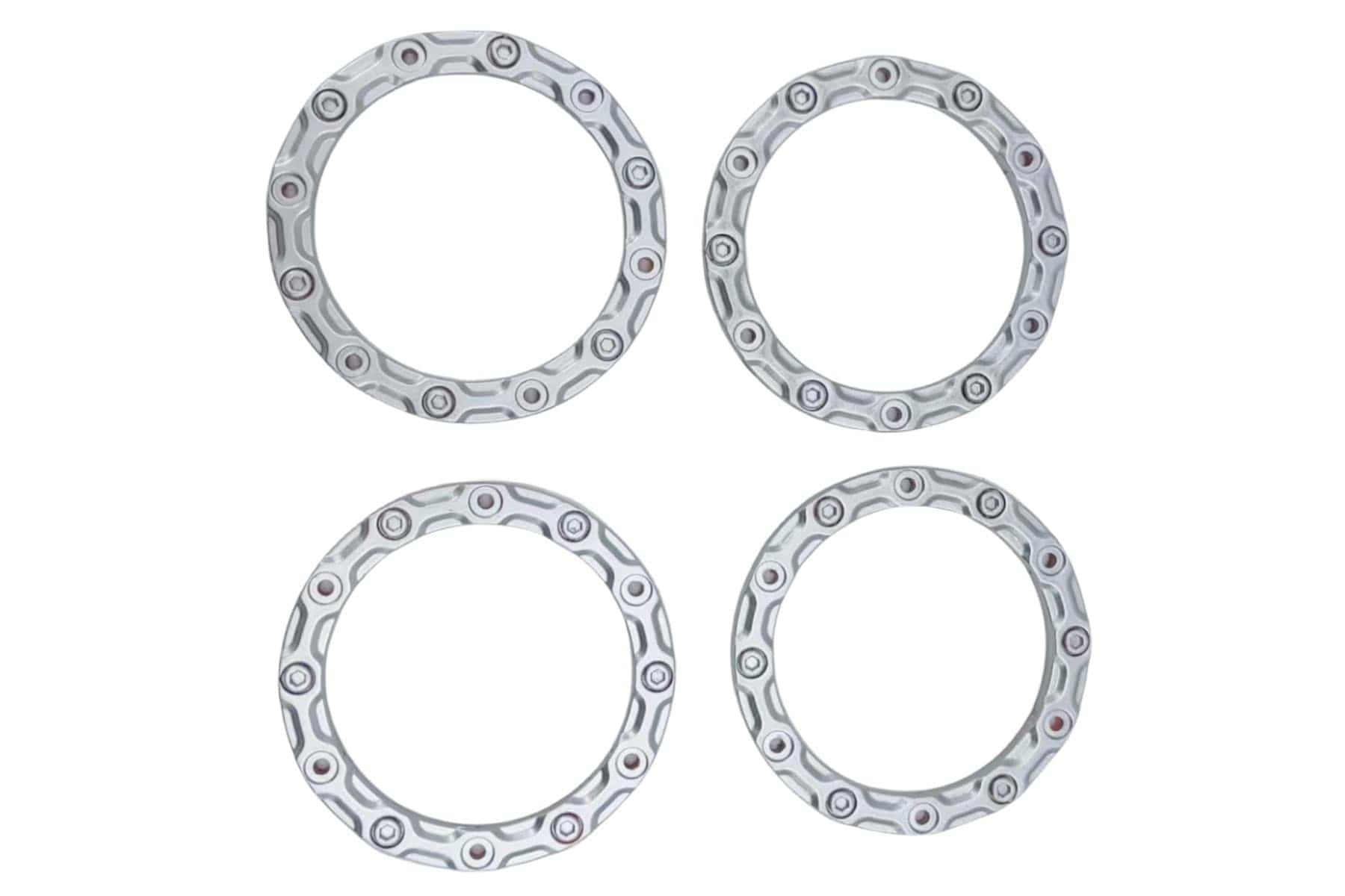 Primus 1/10 Scale Crawler Chrome Beadlock Rings (4) PRM5016-004