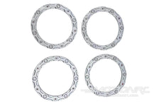 Load image into Gallery viewer, Primus 1/10 Scale Crawler Chrome Beadlock Rings (4) PRM5016-004
