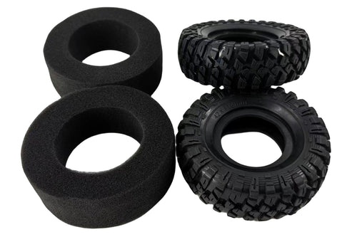 Primus 1/10 Scale Crawler Tires with Inner Foam Set PRM5016-005