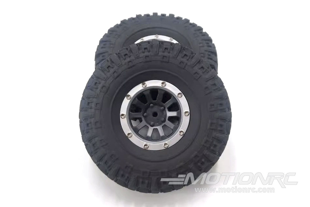 Primus 1/10 Scale Pro Crawler Tires and Wheels Mounted (pr.) PRM5016-008