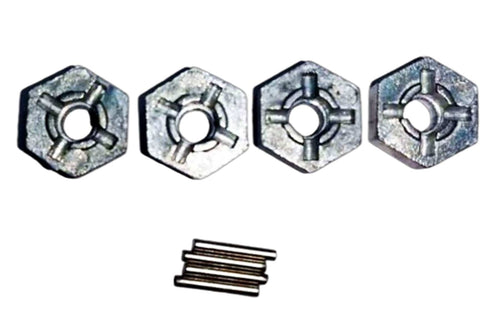 Primus 1/12 Scale PC12 Metal 12mm Wheel Hex Set (4) PRM7012-120