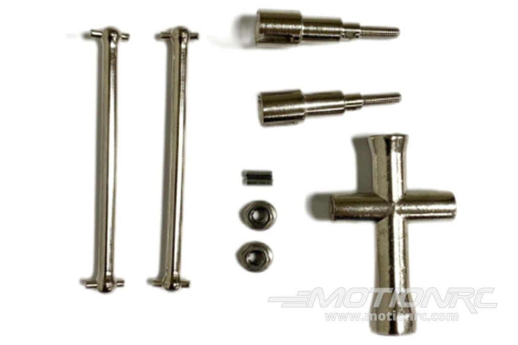 Primus 1/16 Scale DT16 Metal Rear Driveshafts with Axles (pr.) PRM7012-140