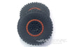 Primus 1/20 Scale DB20 Wheel and Tire, Assembled (pr.) - Orange PRM5016-025