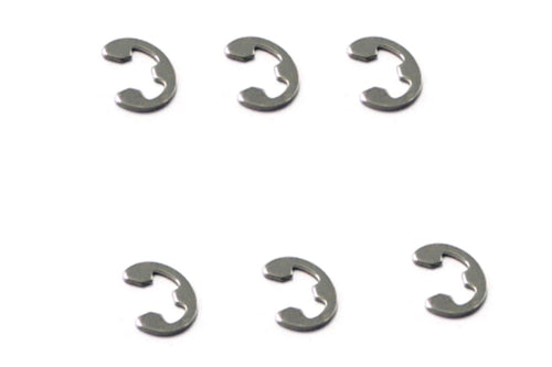 Primus 4mm E Clips (6) PRM5057-001