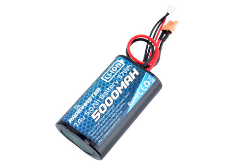 RadioMaster 5000mAh 2S 7.4V Li-ion Battery with XT30 Connector HP0157-BATT-5A2S