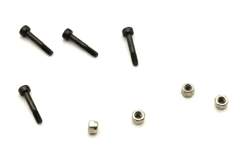 RotorScale 250 Size AH-64 Apache Blade Grip Screw and Nut Set RSH1018-125