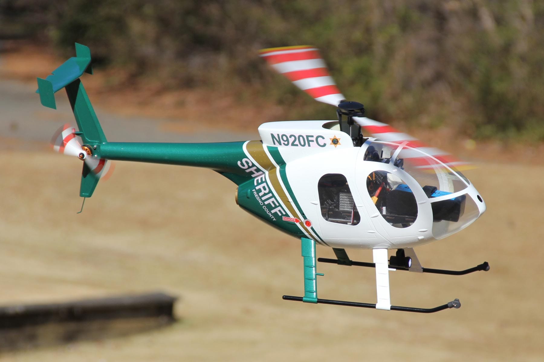 RotorScale MD-500E Super Scale 470 Size GPS Stabilized Helicopter - RTF HSM-470-R-MD-Y