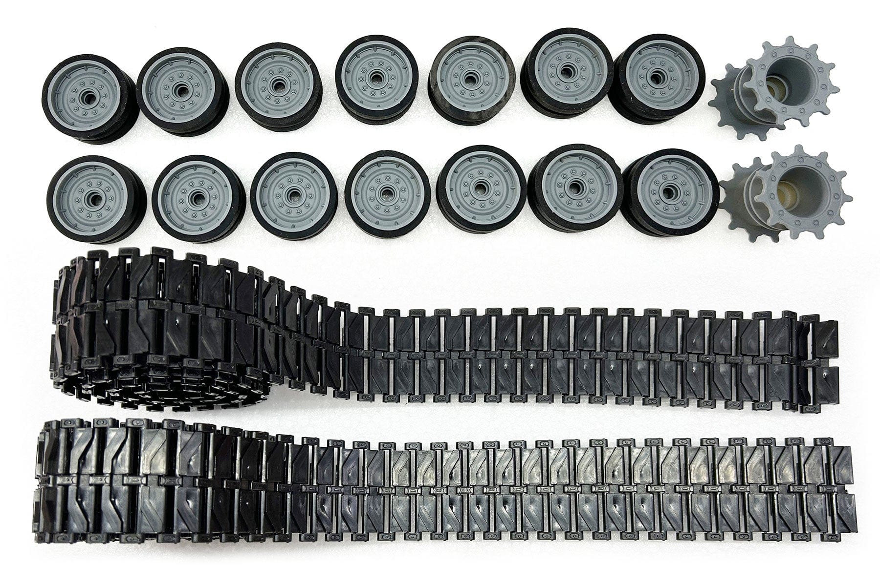 Tongde 1/16 Scale IDF M60 ERA Plastic Tracks, Sprockets, Drive Wheels, and Road Wheels Set TDE1002-106