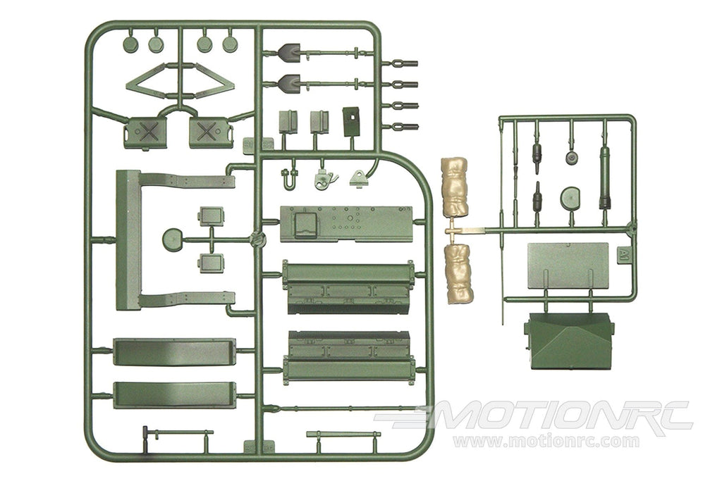 Tongde 1/16 Scale UK Churchill Mk VII Plastic Parts Set TDE1005-105