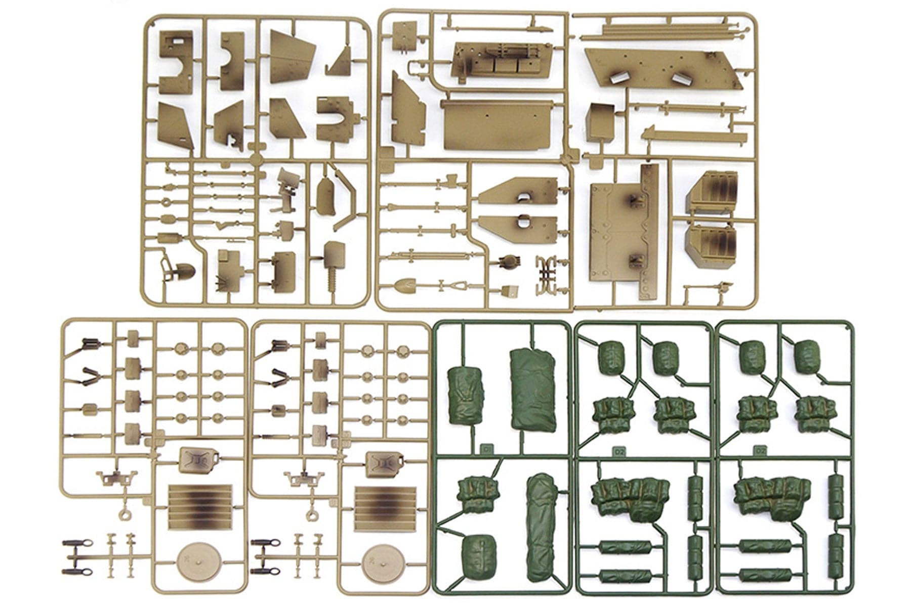 Tongde 1/16 Scale US M2A2 Bradley Plastic Parts Set TDE1004-105