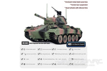 Load image into Gallery viewer, Tongde US M24 Chaffee Professional Plus Edition 1/16 Scale Light Tank - RTR TDE1007-003
