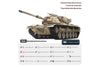 Tongde US M60A1 ERA Professional Plus Edition 1/16 Scale Battle Tank - RTR TDE1000-003
