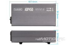 Load image into Gallery viewer, ToolkitRC ADP450 450W 24V 19A DC Power Supply with XT60 Connector TK23400EU
