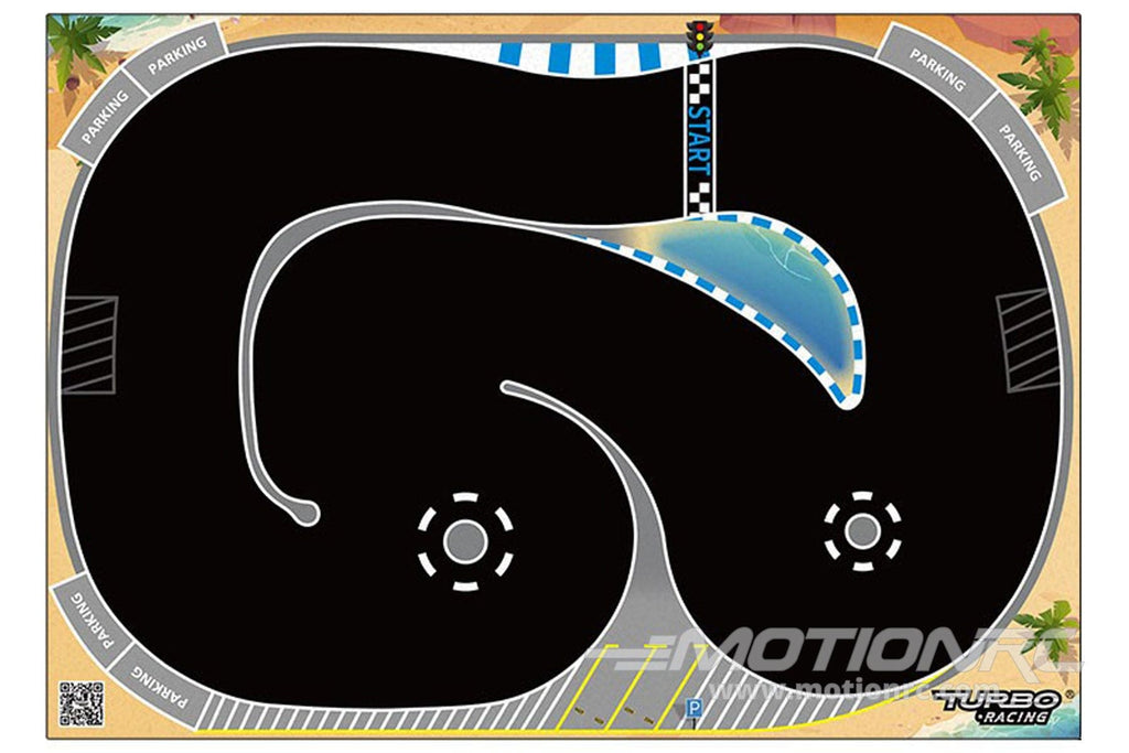 Turbo Racing Rollup Drift Track 90 x 63cm (35.1" x 23.6") TBR760260