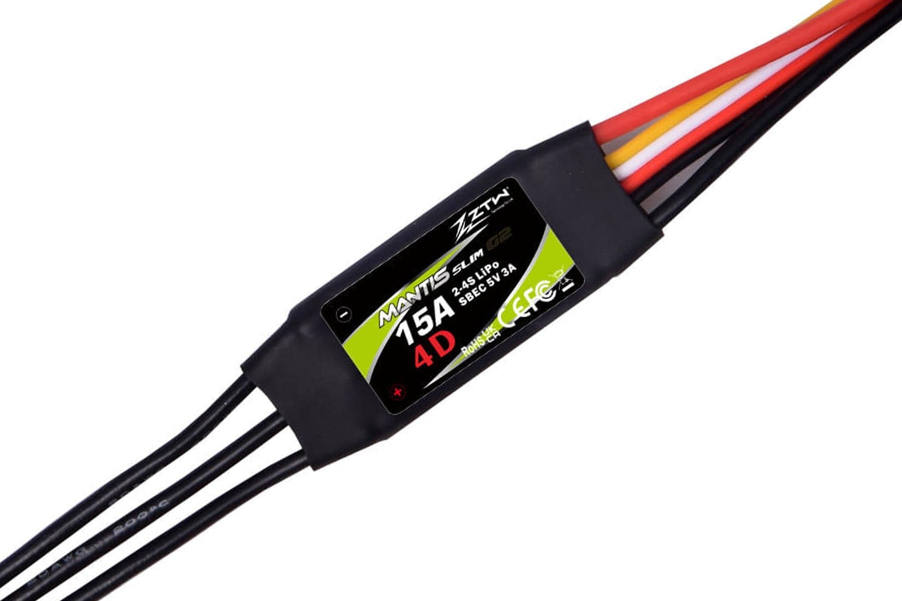 ZTW Mantis Slim G2 15A ESC with 3A SBEC ZTW2015111