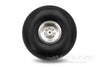 BenchCraft 127mm (5") x 46mm Treaded Foam PU Wheel w/ Aluminum Hub for 5mm Axle BCT5016-093