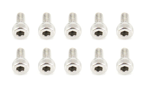 BenchCraft 2mm x 4mm Stainless Steel Machine Hex Screws (10 Pack) BCT5040-081