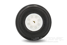 Lade das Bild in den Galerie-Viewer, BenchCraft 38mm (1.5&quot;) x 13mm Treaded Ultra Lightweight Rubber PU Wheel for 2.1mm Axle BCT5016-073
