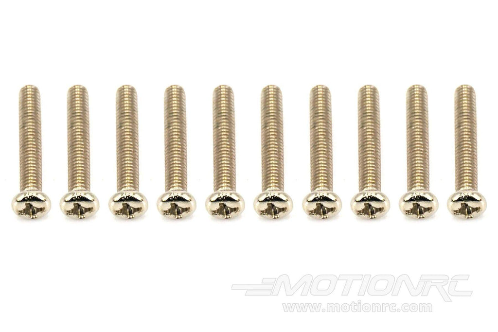 BenchCraft 3mm x 18mm Machine Screws (10 Pack)