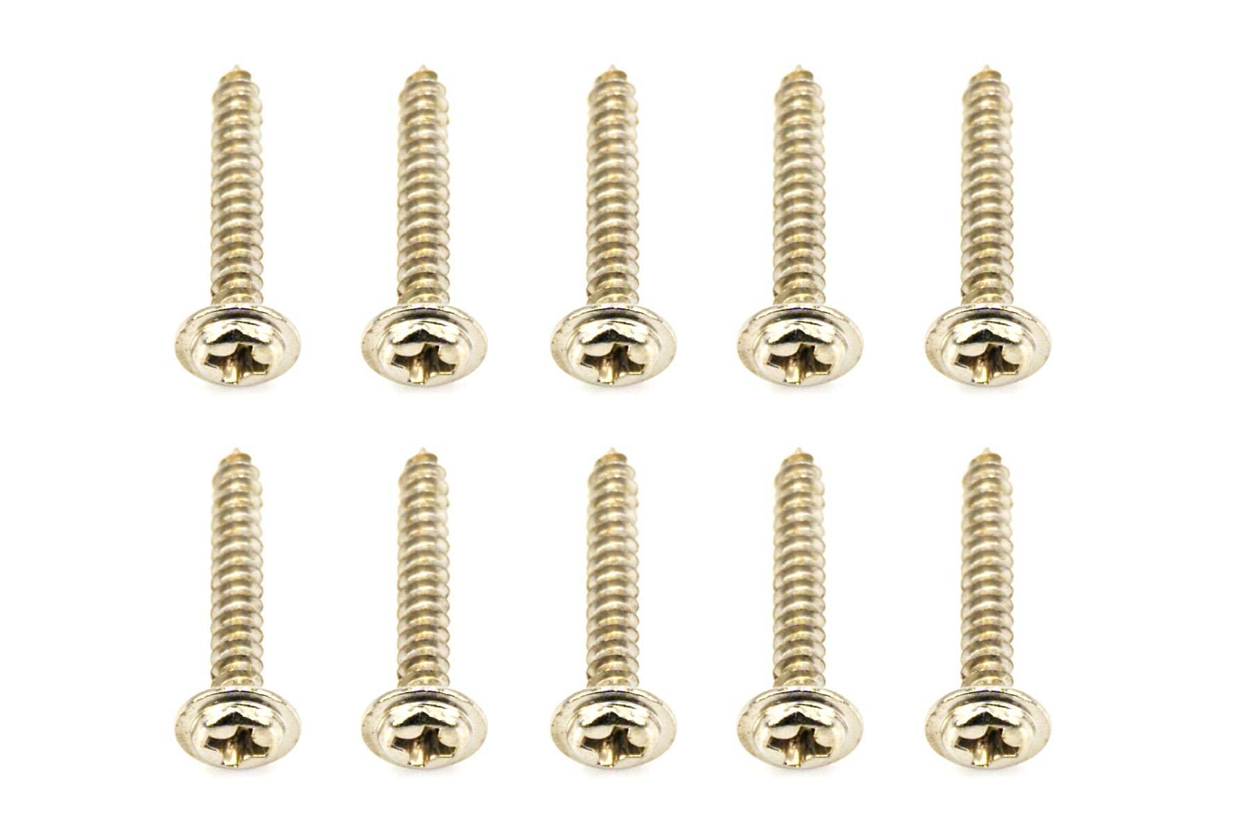 BenchCraft 3mm x 20mm Self-Tapping Washer Head Screws (10 Pack)