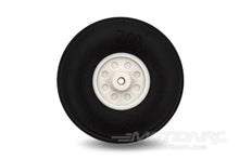 Lade das Bild in den Galerie-Viewer, BenchCraft 51mm (2&quot;) x 18.5mm Treaded Ultra Lightweight Rubber PU Wheel for 2.6mm Axle BCT5016-075
