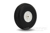 BenchCraft 64mm (2.5") x 24mm Treaded Ultra Lightweight Rubber PU Wheel for 3.1mm Axle BCT5016-077