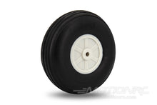 Lade das Bild in den Galerie-Viewer, BenchCraft 76mm (3&quot;) x 26.5mm Treaded Ultra Lightweight Rubber PU Wheel for 3.6mm Axle BCT5016-079
