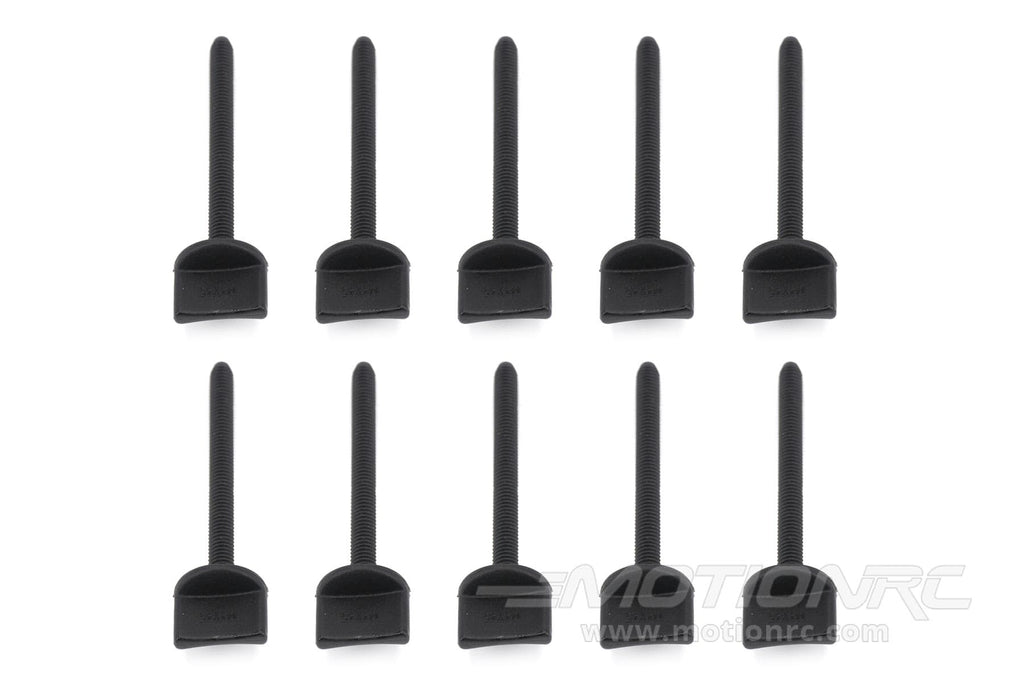 BenchCraft M4 x 45mm Nylon Thumb Screws - Black (10 Pack)