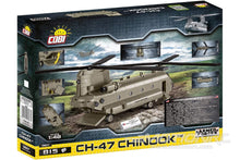 Load image into Gallery viewer, COBI CH-47 Chinook Helicopter 1:48 Scale Building Block Set COBI-5807
