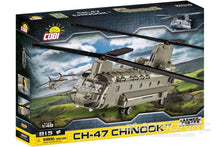 Lade das Bild in den Galerie-Viewer, COBI CH-47 Chinook Helicopter 1:48 Scale Building Block Set COBI-5807
