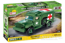 Lade das Bild in den Galerie-Viewer, COBI Dodge WC54 Ambulance 1:35 Scale Building Block Set COBI-2257
