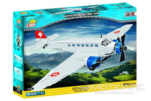 Lade das Bild in den Galerie-Viewer, COBI Junkers JU-52/3M &quot;Red Cross&quot; Aircraft Building Block Set COBI-5711
