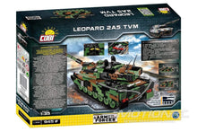 Lade das Bild in den Galerie-Viewer, COBI Leopard 2A5 TVM 1:35 Scale Tank Building Block Set COBI-2620
